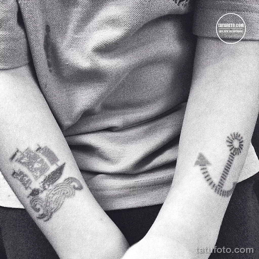 Новый интересный рисунок тату 27.04.22 №0540 — New interesting tattoo desig tatufoto.com