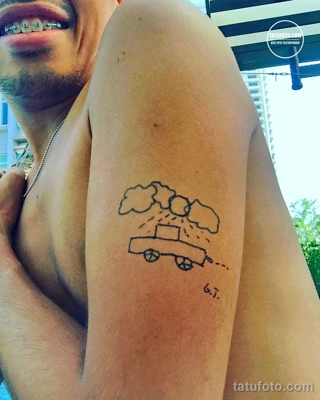 Новый интересный рисунок тату 27.04.22 №0560 — New interesting tattoo desig tatufoto.com