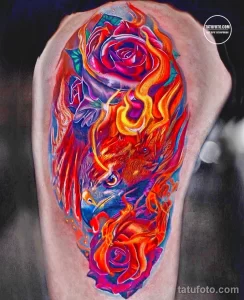Новый интересный рисунок тату 27.04.22 №1838 - New interesting tattoo desig tatufoto.com