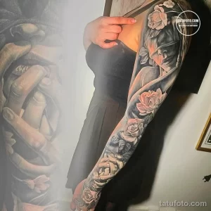 Новый интересный рисунок тату 27.04.22 №2041 - New interesting tattoo desig tatufoto.com