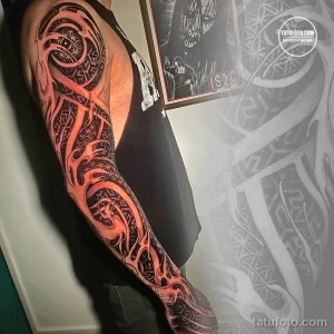 Новый интересный рисунок тату 27.04.22 №2042 - New interesting tattoo desig tatufoto.com