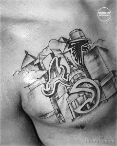 Новый интересный рисунок тату 27.04.22 №2376 - New interesting tattoo desig tatufoto.com