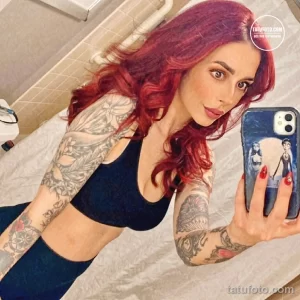 Новый интересный рисунок тату 27.04.22 №2457 - New interesting tattoo desig tatufoto.com