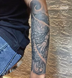 Новый интересный рисунок тату 27.04.22 №2610 - New interesting tattoo desig tatufoto.com