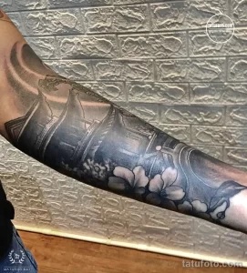 Новый интересный рисунок тату 27.04.22 №2611 - New interesting tattoo desig tatufoto.com