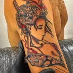 Новый интересный рисунок тату 27.04.22 №3208 - New interesting tattoo desig tatufoto.com