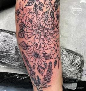 Новый интересный рисунок тату 27.04.22 №3210 - New interesting tattoo desig tatufoto.com