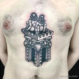 Новый интересный рисунок тату 27.04.22 №3214 - New interesting tattoo desig tatufoto.com