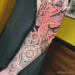 Новый интересный рисунок тату 27.04.22 №3217 - New interesting tattoo desig tatufoto.com