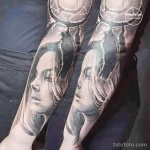 Новый интересный рисунок тату 27.04.22 №3616 - New interesting tattoo desig tatufoto.com