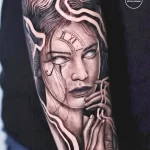 Новый интересный рисунок тату 27.04.22 №3700 - New interesting tattoo desig tatufoto.com