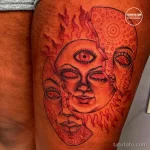 Новый интересный рисунок тату 27.04.22 №3715 - New interesting tattoo desig tatufoto.com