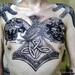 Рисунки тату в кельтском стиле 23.04.22 №0482 - Celtic style tattoo designs tatufoto.com