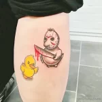 Смешные и весёлые рисунки тату с приколом 10.04.22 №0006 - fun tattoo tatufoto.com
