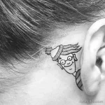 Смешные и весёлые рисунки тату с приколом 10.04.22 №0010 - fun tattoo tatufoto.com