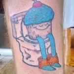 Смешные и весёлые рисунки тату с приколом 10.04.22 №0011 - fun tattoo tatufoto.com