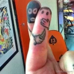 Смешные и весёлые рисунки тату с приколом 10.04.22 №0026 - fun tattoo tatufoto.com