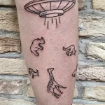 Смешные и весёлые рисунки тату с приколом 10.04.22 №0065 - fun tattoo tatufoto.com