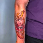 Смешные и весёлые рисунки тату с приколом 10.04.22 №0077 - fun tattoo tatufoto.com