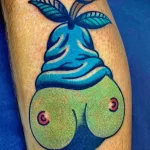 Смешные и весёлые рисунки тату с приколом 10.04.22 №0099 - fun tattoo tatufoto.com