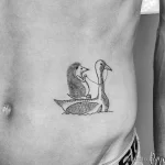 Смешные и весёлые рисунки тату с приколом 10.04.22 №0128 - fun tattoo tatufoto.com