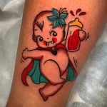 Смешные и весёлые рисунки тату с приколом 10.04.22 №0133 - fun tattoo tatufoto.com