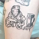 Смешные и весёлые рисунки тату с приколом 10.04.22 №0148 - fun tattoo tatufoto.com