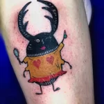 Смешные и весёлые рисунки тату с приколом 10.04.22 №0169 - fun tattoo tatufoto.com