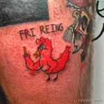 Смешные и весёлые рисунки тату с приколом 10.04.22 №0186 - fun tattoo tatufoto.com