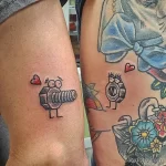 Смешные и весёлые рисунки тату с приколом 10.04.22 №0238 - fun tattoo tatufoto.com