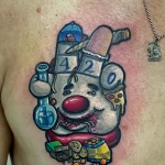 Смешные и весёлые рисунки тату с приколом 10.04.22 №0241 - fun tattoo tatufoto.com