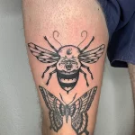 Смешные и весёлые рисунки тату с приколом 10.04.22 №0252 - fun tattoo tatufoto.com