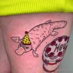 Смешные и весёлые рисунки тату с приколом 10.04.22 №0276 - fun tattoo tatufoto.com
