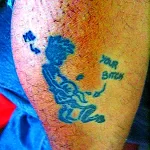 Смешные и весёлые рисунки тату с приколом 10.04.22 №0293 - fun tattoo tatufoto.com