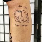 Смешные и весёлые рисунки тату с приколом 10.04.22 №0294 - fun tattoo tatufoto.com