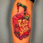 Смешные и весёлые рисунки тату с приколом 10.04.22 №0303 - fun tattoo tatufoto.com