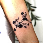 Смешные и весёлые рисунки тату с приколом 10.04.22 №0366 - fun tattoo tatufoto.com