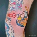 Смешные и весёлые рисунки тату с приколом 10.04.22 №0376 - fun tattoo tatufoto.com