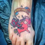 Смешные и весёлые рисунки тату с приколом 10.04.22 №0378 - fun tattoo tatufoto.com