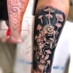 Смешные и весёлые рисунки тату с приколом 10.04.22 №0405 - fun tattoo tatufoto.com