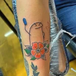 Смешные и весёлые рисунки тату с приколом 10.04.22 №0433 - fun tattoo tatufoto.com