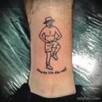 Смешные и весёлые рисунки тату с приколом 10.04.22 №0447 - fun tattoo tatufoto.com