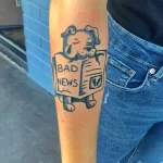 Смешные и весёлые рисунки тату с приколом 10.04.22 №0449 - fun tattoo tatufoto.com