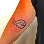 Смешные и весёлые рисунки тату с приколом 10.04.22 №0461 - fun tattoo tatufoto.com