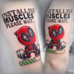 Смешные и весёлые рисунки тату с приколом 10.04.22 №0464 - fun tattoo tatufoto.com