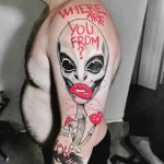 Смешные и весёлые рисунки тату с приколом 10.04.22 №0475 - fun tattoo tatufoto.com