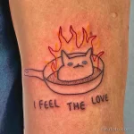 Смешные и весёлые рисунки тату с приколом 10.04.22 №0476 - fun tattoo tatufoto.com