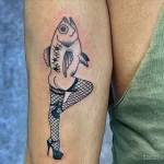 Смешные и весёлые рисунки тату с приколом 10.04.22 №0487 - fun tattoo tatufoto.com