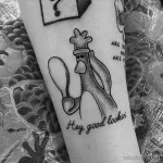 Смешные и весёлые рисунки тату с приколом 10.04.22 №0495 - fun tattoo tatufoto.com
