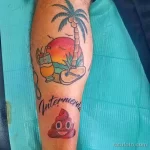 Смешные и весёлые рисунки тату с приколом 10.04.22 №0499 - fun tattoo tatufoto.com